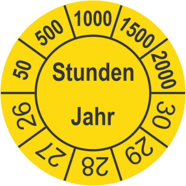 Prüfplaketten PL-819